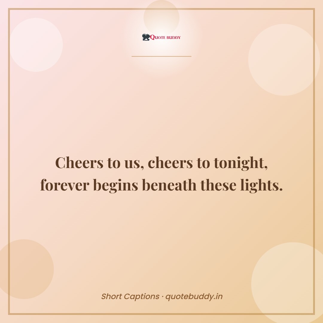 Short wedding reception captions quote card